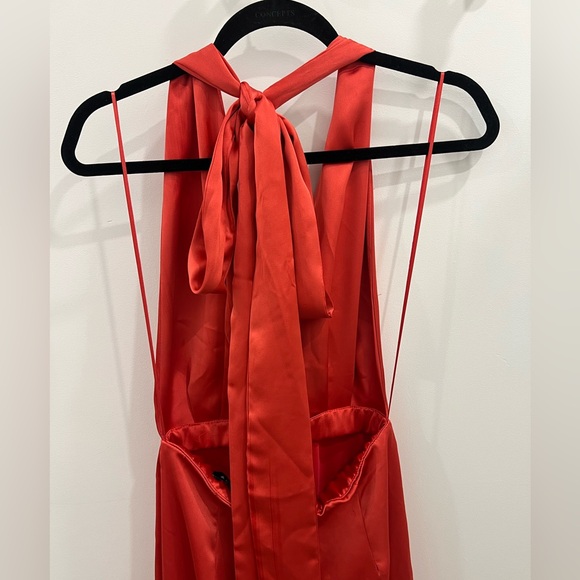 Zara satin jumpsuit - Picture 4 of 5